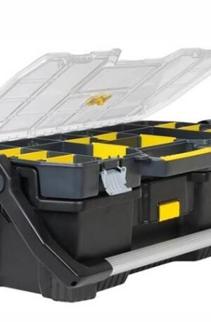 Ανοιχτή εργαλειοθήκη με αποσπώμενες ταμπακιέρες